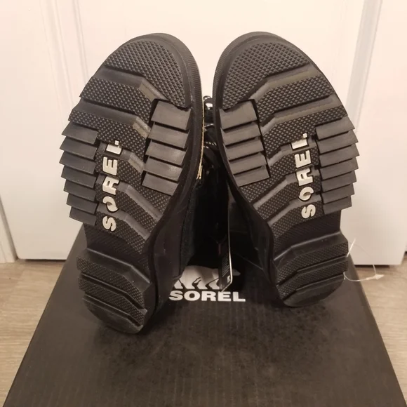 Sorel Women's Tivoli IV Waterproof Winter Leather Boots Black Size 7 New In Box - Picture 4 of 9